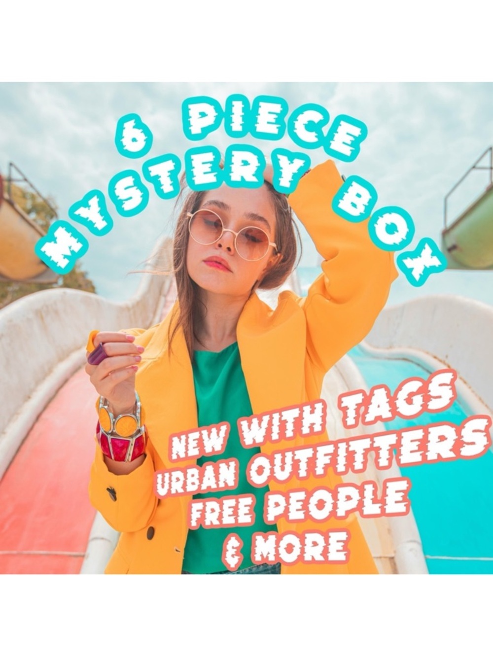 6 Piece New With Tags Mystery Box Billabong Urban Outfitters J Crew Madewell NWT